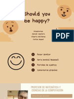 Should You Be Happy