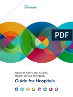 National Safety and Quality Health Service Standards Guide For Hospitals