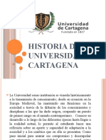 Historia de La Universidad de Cartagena