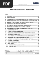 JUD410540-B9000 200kVA-300kVA-Test Procedure