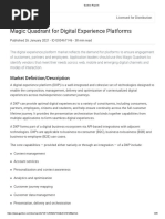 Gartner - Magic Quadrant For Digital Experience Platforms-2021Q2