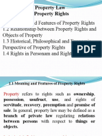 Property Rights and Objects