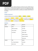 CS304P - Lab Exercises