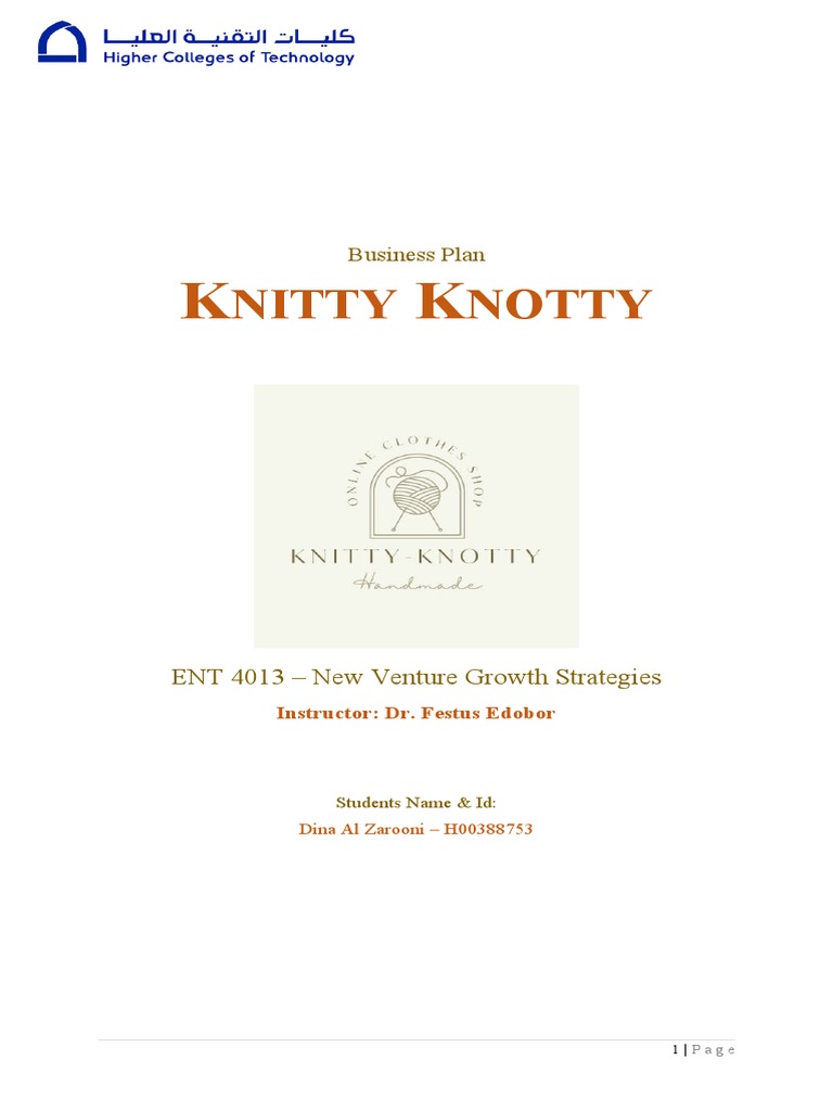 Growing a Sustainable Handmade Clothing Venture in the UAE PDF E Commerce Market Segmentation