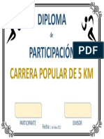 Plantillas de Diplomas Deportivos para Editar en Powerpoint