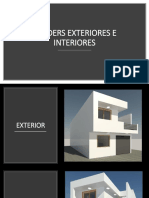 Renders Exteriores e Interiores