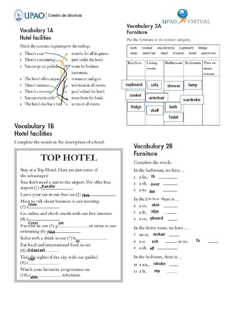 VOCABULARY WORKSHEET | PDF