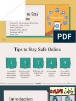 Five Tips To Stay Safe Online