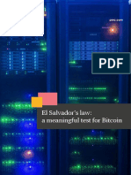 El Salvadors Law A Meaningful Test For Bitcoin
