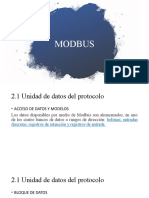 Modbus: Unidad de datos del protocolo y modelos de acceso