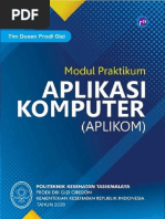 2021 - Modul Praktikum Aplikom | PDF | Komputer