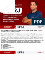 Treinamento Intensivo UFRJ Assistente de Administração - 14.04 - Leandro Pereira