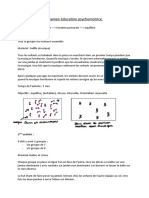 Examen Éducation Psychomotrice