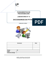 Lab 10 - Diccionarios