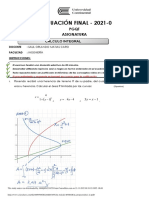 EXAMEN FINAL Calculo INTEGRAL Propuesto - Docx 2 2 PDF