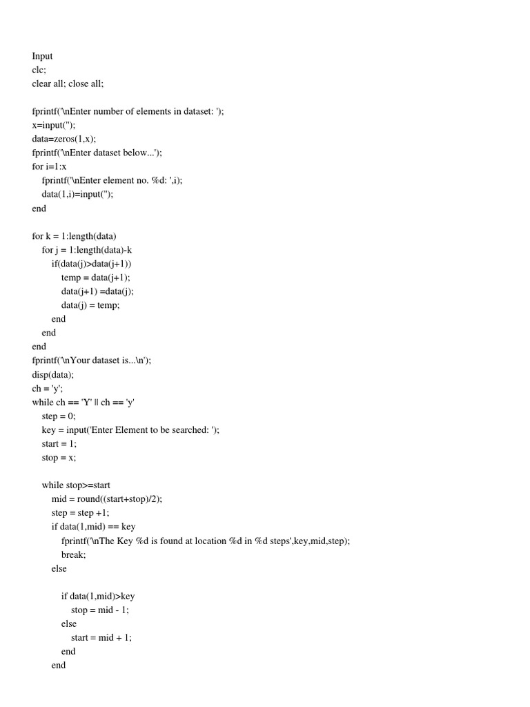 Matlab 1 | PDF