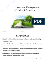 Environmental Management Laws, Policies & Practices