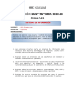 Consigna - Evaluación Sustitutoria