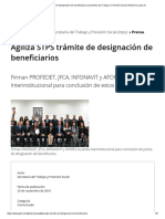 Agiliza STPS Trámite de Designación de Beneficiarios - Secretaría Del Trabajo y Previsión Social - Gobierno - Gob - MX