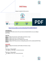 Configure DHCP Relay on Routers