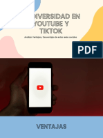 Diversidad en YouTube y Tiktok