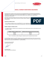 fronius-SE CER Information Residual Current Monitoring Unit RCMU