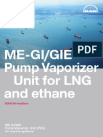 Me Gi Gie Pump Vaporizer Unit For LNG and Ethane Eng