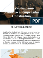 Del Cristianismo Primitivo A Constantino