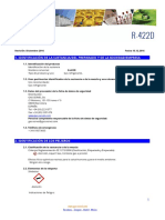 Ficha Seguridad R422D