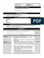 Lesson Plan Christmas Patterns