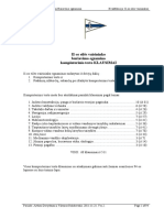 II-os Eiles Testo Egzaminu Klausimai BURIAVIMAS Ver - 2 2011-11-21