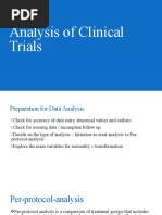 Analysis of Clinical Trials