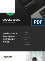Presentacion Sobre Google Cloud
