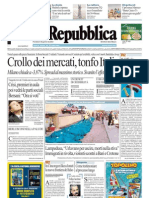 La Repubblica 02.08.11