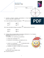 Avaliação Matemática 11o ano