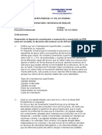 EXAMEN PARCIAL 03, III UNIDAD, Mec. Suelos, 2022-II
