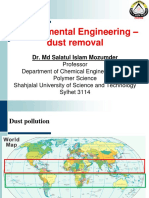 Environmental Engineering Air Pollution - Dust Removal