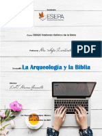 Ensayo 8 La Arqueología y La Biblia