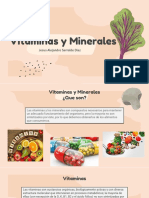 Vitaminas y Minerales - Serralde-Programas de Nutricion