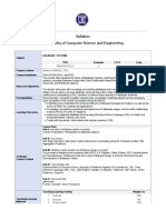 BSc Database Systems Syllabus