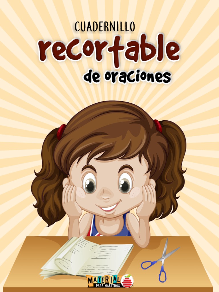 Cuadernillo Recortable de Oraciones | PDF | Alimentos