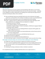 Bartender Silent Install | PDF | Command Line Interface | Technology ...