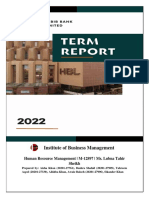 Institute of Business Management: Human Resource Management - M-12897 - Ms. Lubna Tahir Sheikh