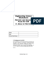 ES8 Exp 4 - Angle of Friction - 1012