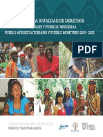 Agenda Nacional para La Igualdad de Pueblos y Nacionalidades