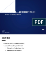 Financial Accounting Lesson 5 Chp3 Recap
