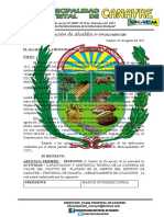 Resolución alcaldia- DESIGNACION DE COMITE DE RECEPCION ACTIVIDAD PLATANO