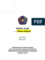 Format Modul Ajar