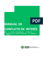 Manual Conflicto de Interés