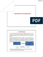 Polimerización en cadena vs escalonada